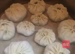 Illustration of how to make tofu buns 10