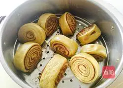 Illustration of how to make buckwheat steamed buns with bean paste 18