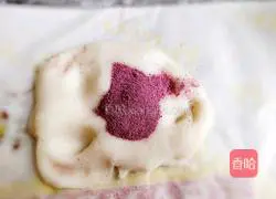 Illustration of how to make glutinous rice balls with red bean paste 7