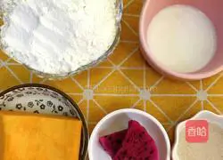 Illustration of how to make giant steamed buns 1