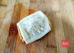 Illustration of how to make sesame sesame pancakes 12