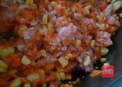 Pork, corn and carrot dumplings recipe 2