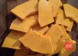 Pumpkin bean paste cake recipe 1
