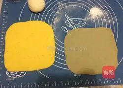 Illustration of how to make colorful threaded steamed buns 2