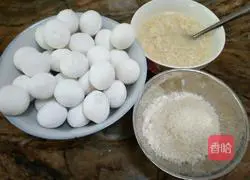 Illustration of how to make glutinous rice balls 2