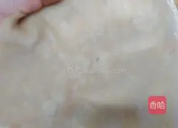 Illustration of how to make glutinous rice rolls 19