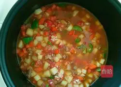 Illustration of how to make assorted steamed rice 2