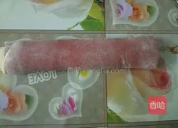 Illustration of how to make two-color steamed buns 10