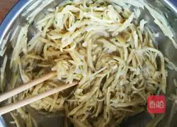 Potato shredded pancake recipe 4