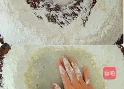 Illustration of how to make mung bean round steamed buns 4