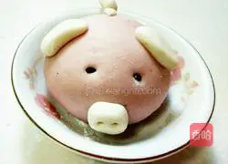 Illustration of how to make pig glutinous rice balls 5