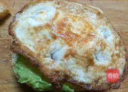 Illustration of how to make Kuaishou ham sandwich 3