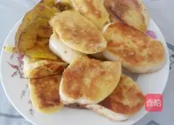 Illustration of how to make egg steamed bun slices 2