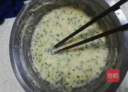 Illustration of how to make scallion pancakes 4