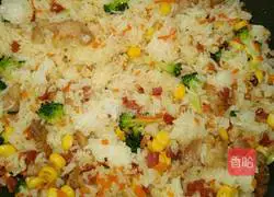 Colorful Fried Rice Recipe Illustration 5