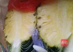 Pineapple fried rice Illustration of how to do it 1