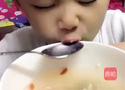 Illustration of how to make cartoon colorful glutinous rice balls 9