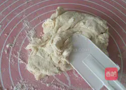 Illustration of how to make scallion pancake 3