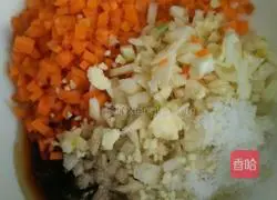 Illustration of how to make fried noodles 1