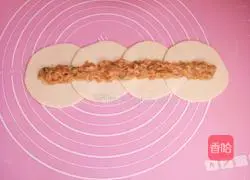 Illustration of how to make rose dumplings 3