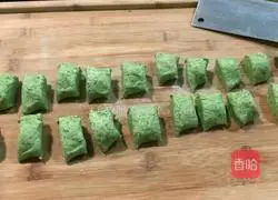 Illustration of how to make moxa leaf dumplings 8