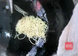 Illustration of how to make fried noodles 3