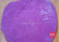 Illustration of how to make purple sweet potato and rose steamed buns 2