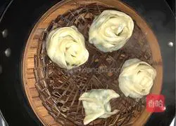 Rose Illustration of how to make flower dumplings 4