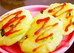 Mini potato rice cakes Illustration of practice 12