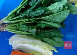 Illustration of making jade dumplings 1