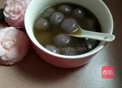 Illustration of how to make boiled glutinous rice balls 6