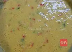  Illustration of how to make double pepper egg pancake 3