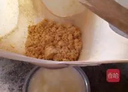 Tender corn Illustration of making jelly 2