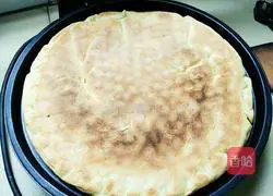 Illustration of how to make chive egg pancake 20