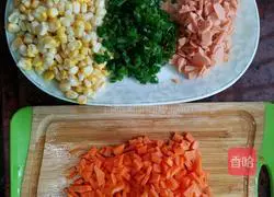 Egg Fried Rice Recipe Illustration 1