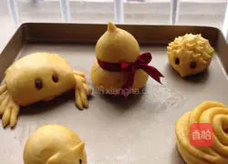 Illustration of how to make pumpkin steamed buns 7