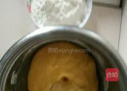 Illustration of home-style fermented pumpkin pie (red bean filling) 8