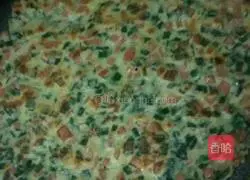 Leek, ham and egg pancake recipe 5