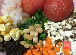  Illustration of how to make mixed rice 4