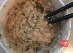 Illustration of how to make shrimp paste and lotus root cake 8