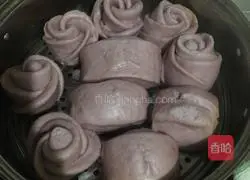 Purple Sweet Potato Steamed Buns Recipe Illustration 7