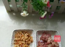 Illustration of how to make steamed buns with shredded radish and sea rice 5