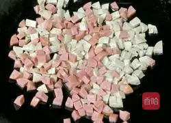 Illustration of how to make meatballs, beans and fried rice 7