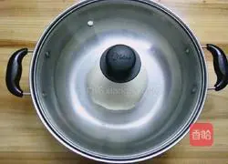 Illustration of how to make fried steamed buns 4