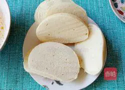 Illustration of how to make fried steamed bun slices 3