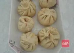 Illustration of how to make meat buns 5