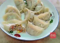 Illustration of how to make corn dumplings 10