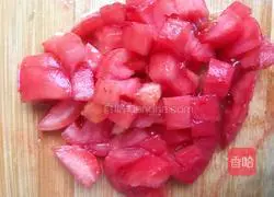 Illustration of how to make tomato and egg soup (pimple soup) 6