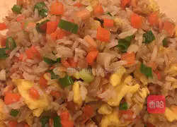 Illustration of how to make Sanding Egg Fried Rice 14