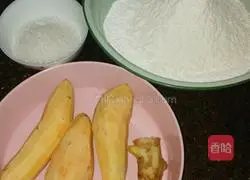 Illustration of how to make sweet potato pancakes 1